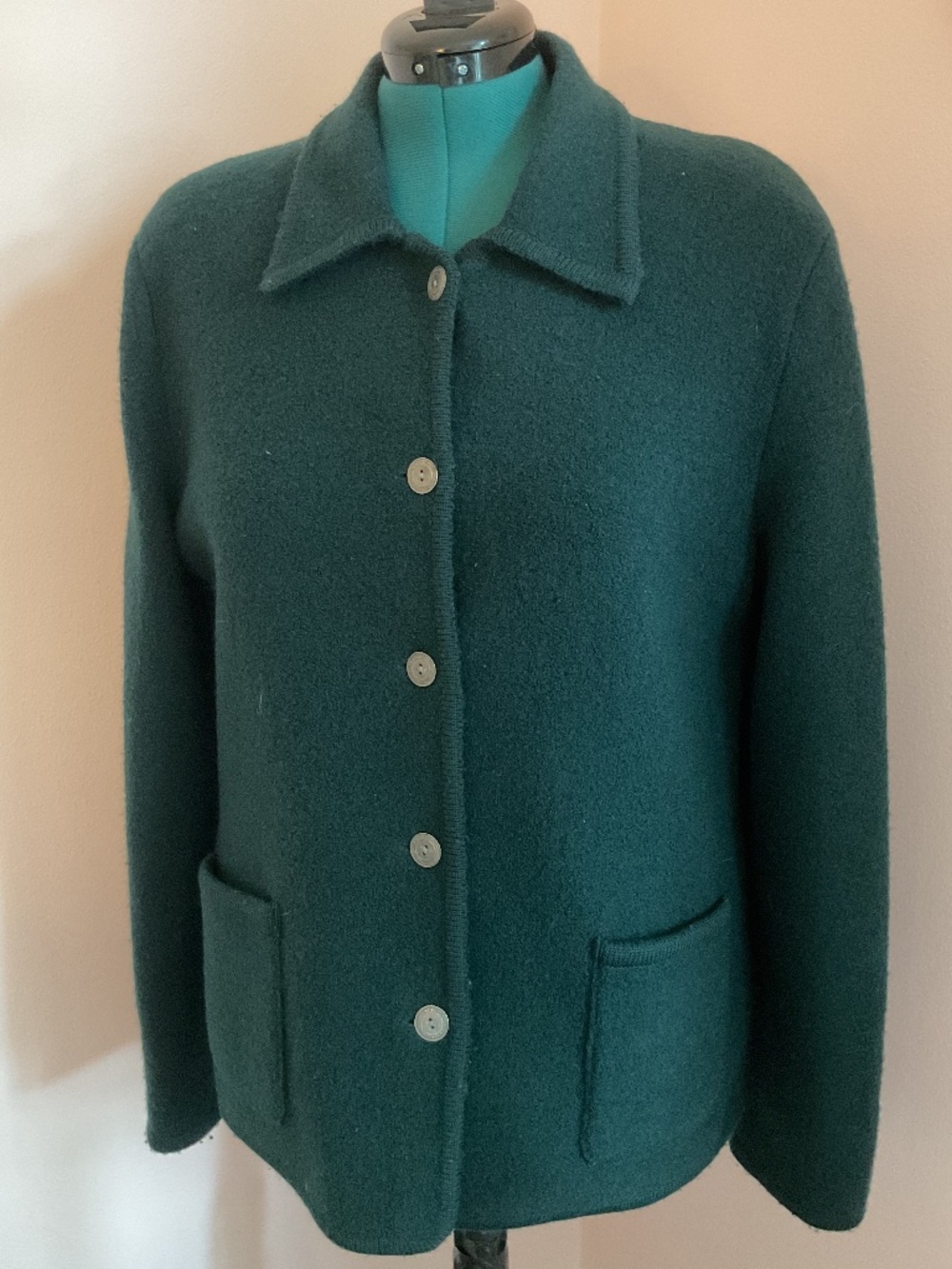 VTG Talbots Boiled Wool Jacket